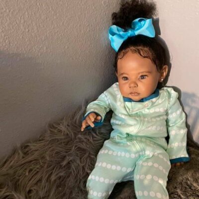 20" Handmade Soft Weighted Body Silicone Reborn Toddlers Cute Lifelike Girl Doll MoonPie Reborns® Cloris