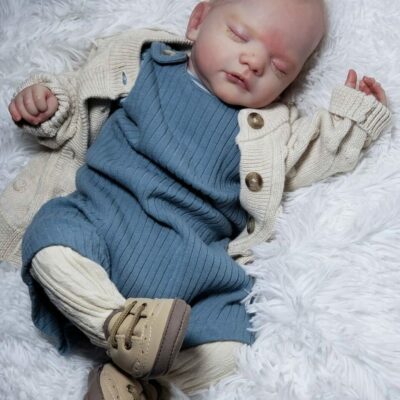 19'' Lifelike Sleeping Reborn Baby Dolls Best Gifts MoonPie Reborns® Phil